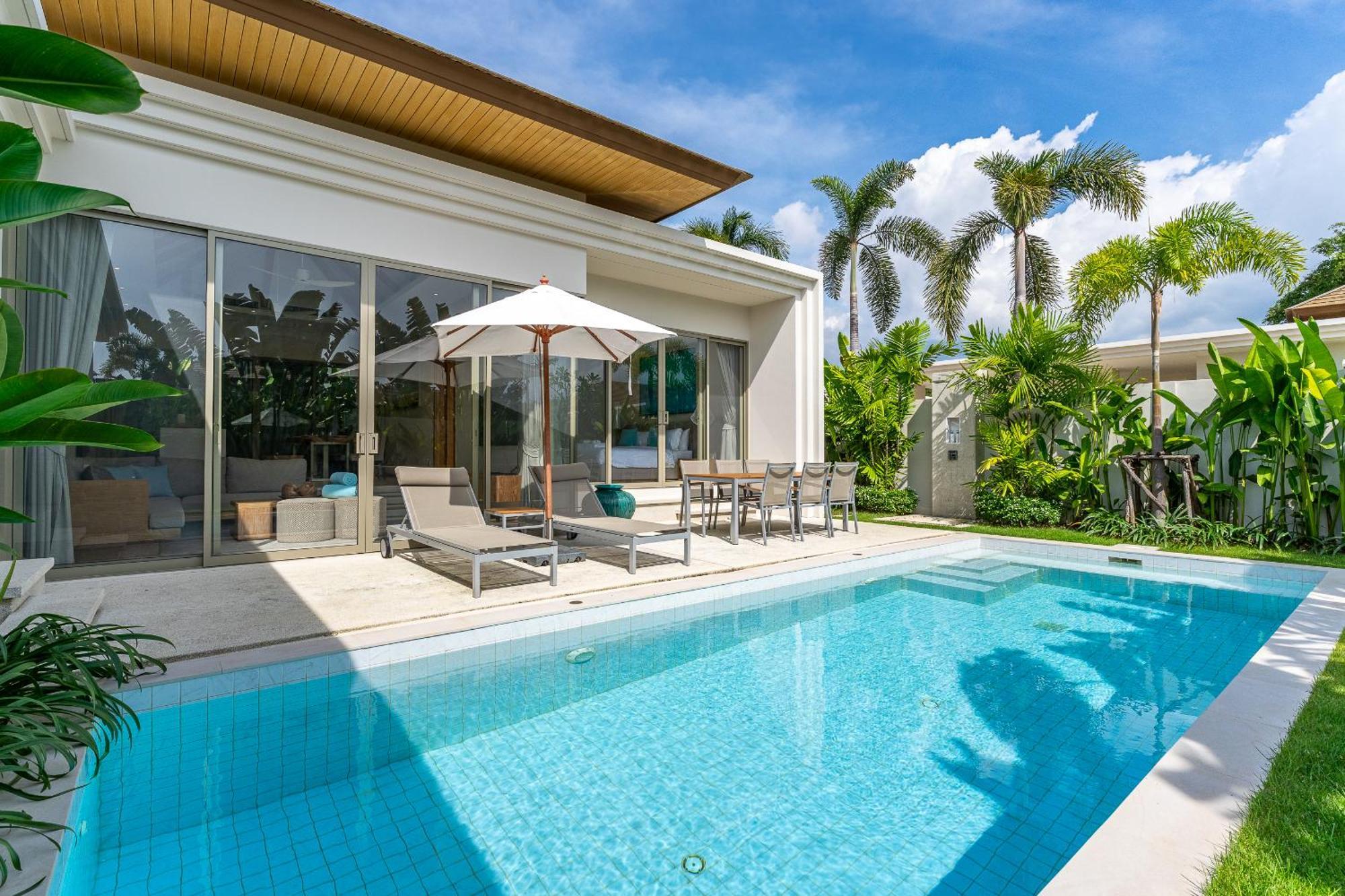 Trichada Breeze 3Br Stylish Villa, 15 Min To Layan Beach Таланг Экстерьер фото